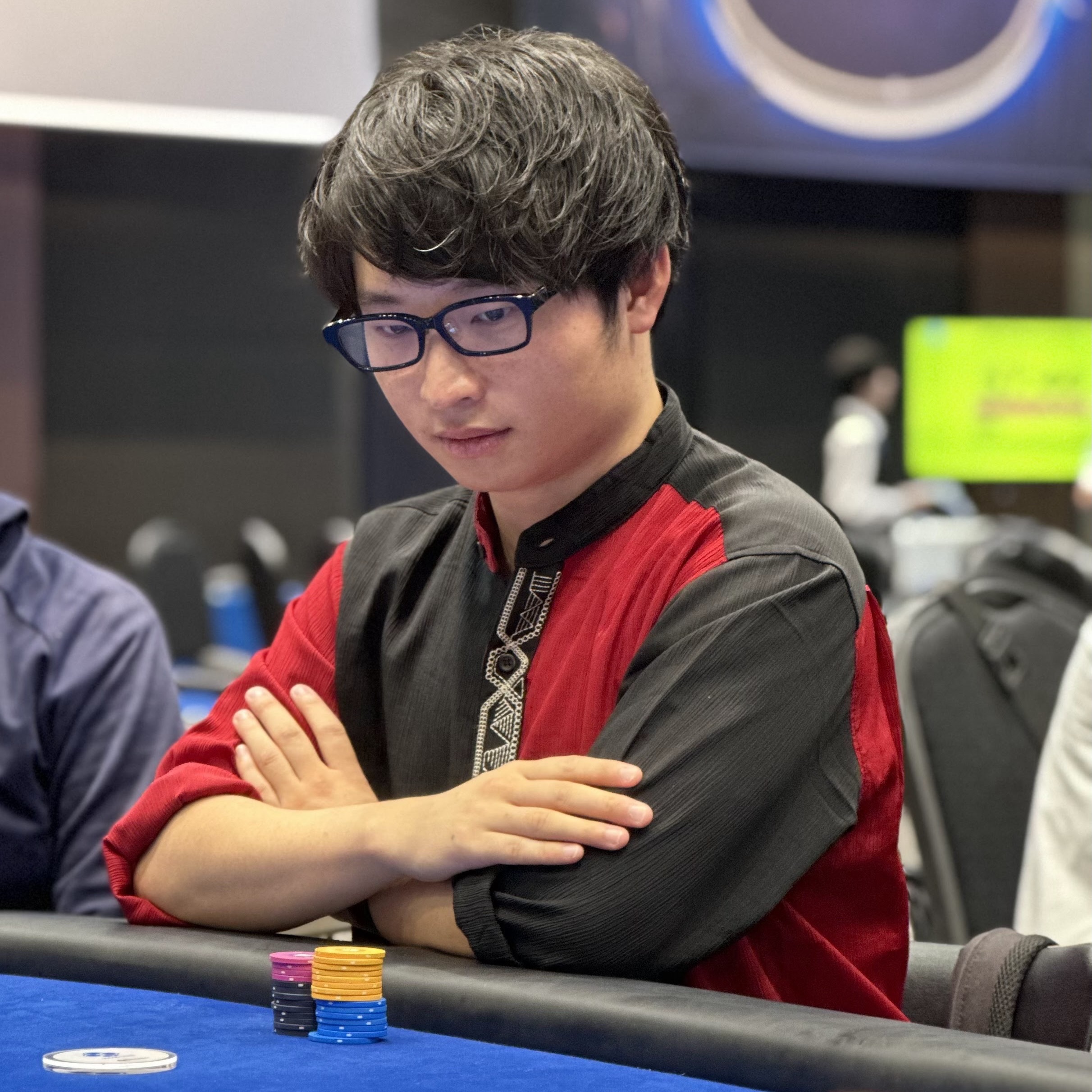 Ken Harima Playing Poker